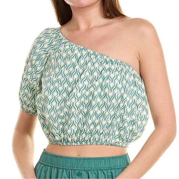 Onia | printed cotton-poplin top + pants - Picture 4 of 7